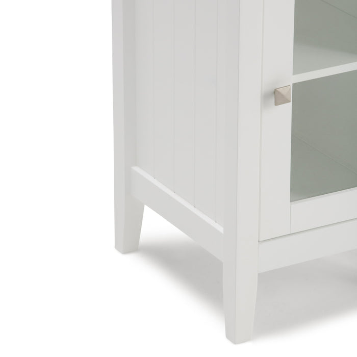 Acadian - Bath Storage Tower - Pure White