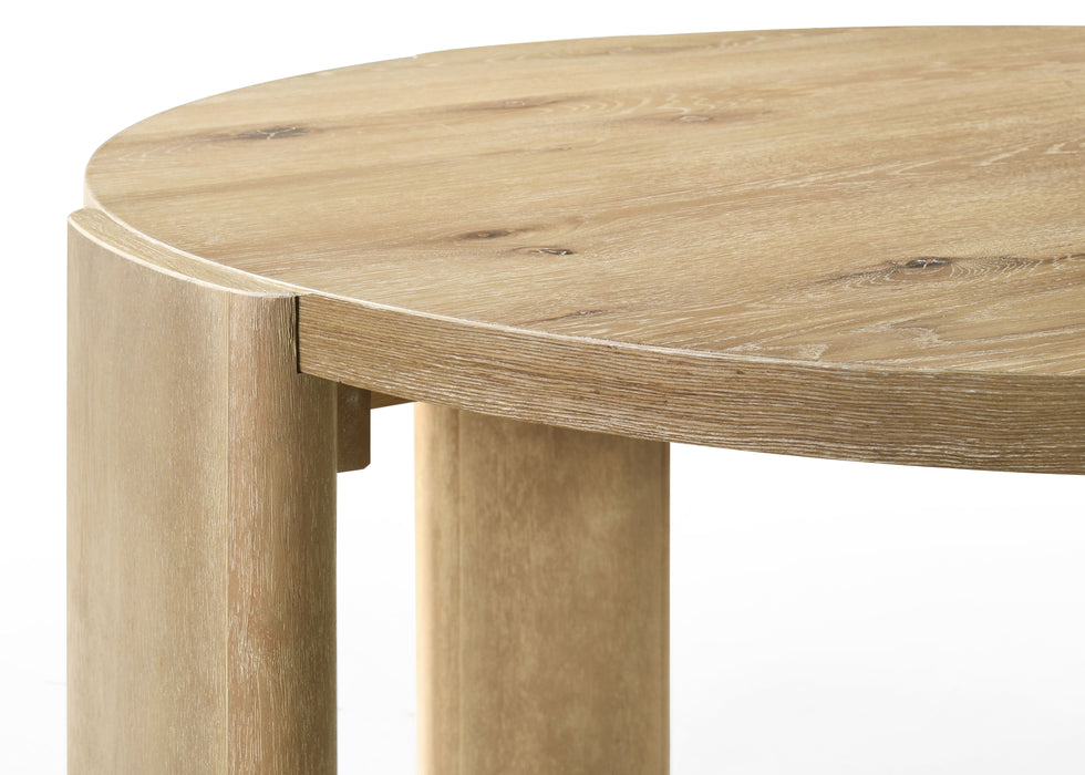 Bowen - Round Dining Table - Oak Finish