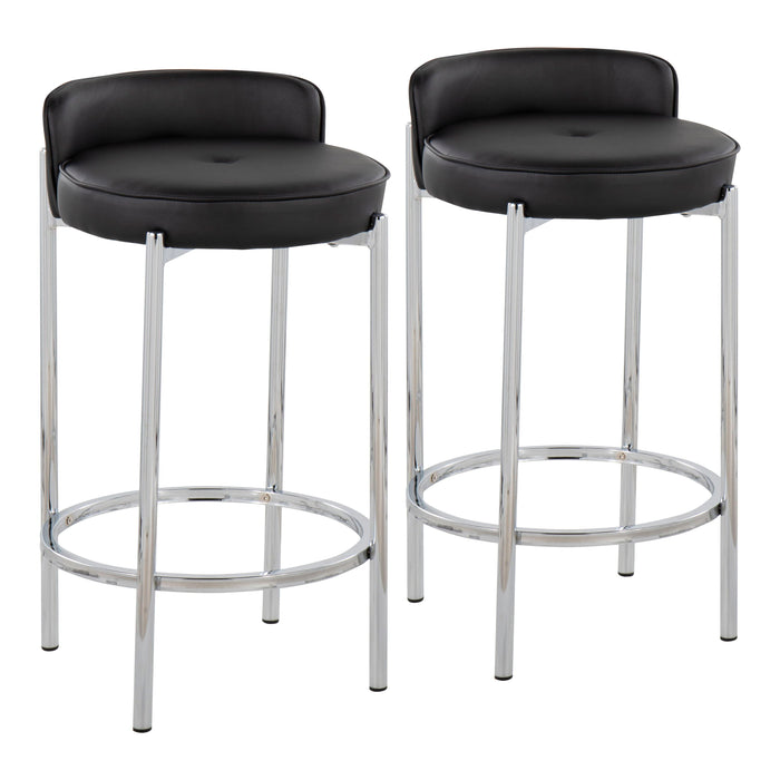 Chloe - Contemporary Counter Stool (Set of 2)