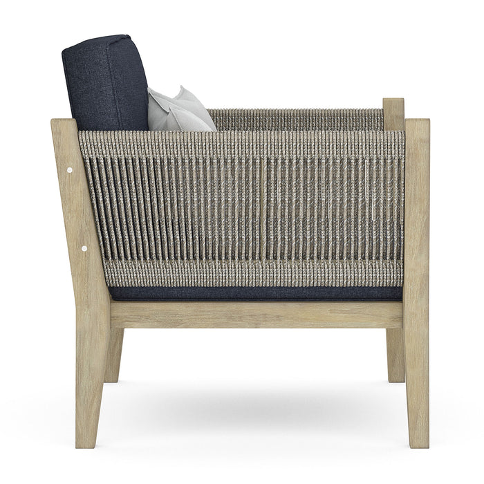 Cayman - Outdoor Conversation Chair - Slate Grey