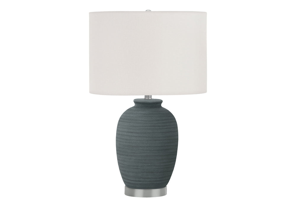 Lighting, Table Lamp, Ceramic, Contemporary - Blue