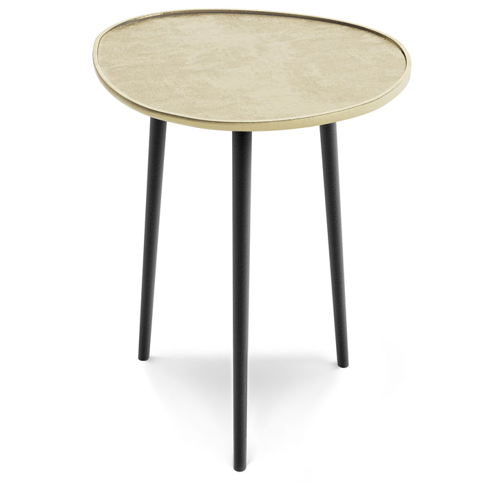 Tanner - Metal Side Table - Gold