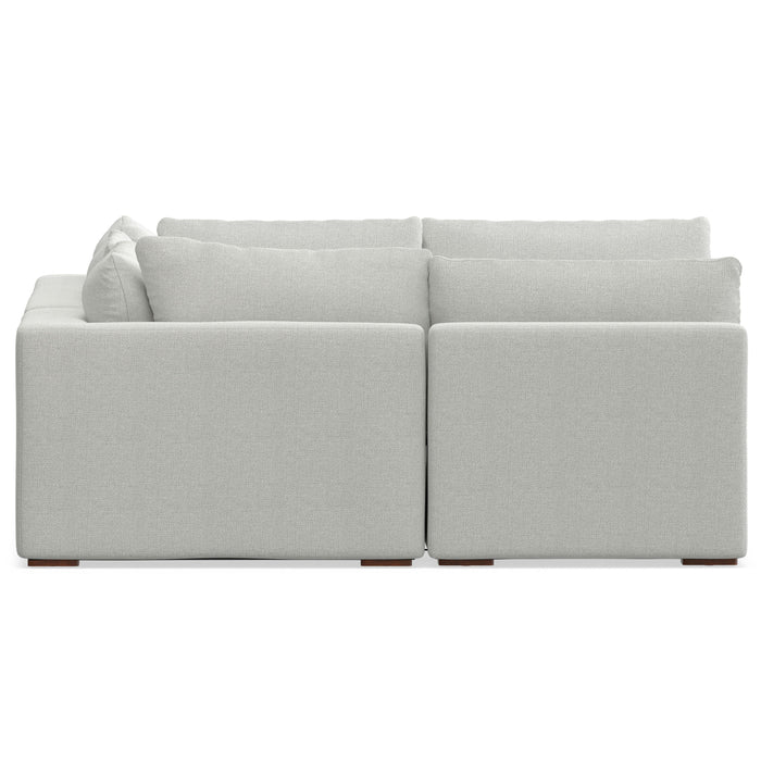 Jasmine - Pit Sectional Sofa - Cloud Gray