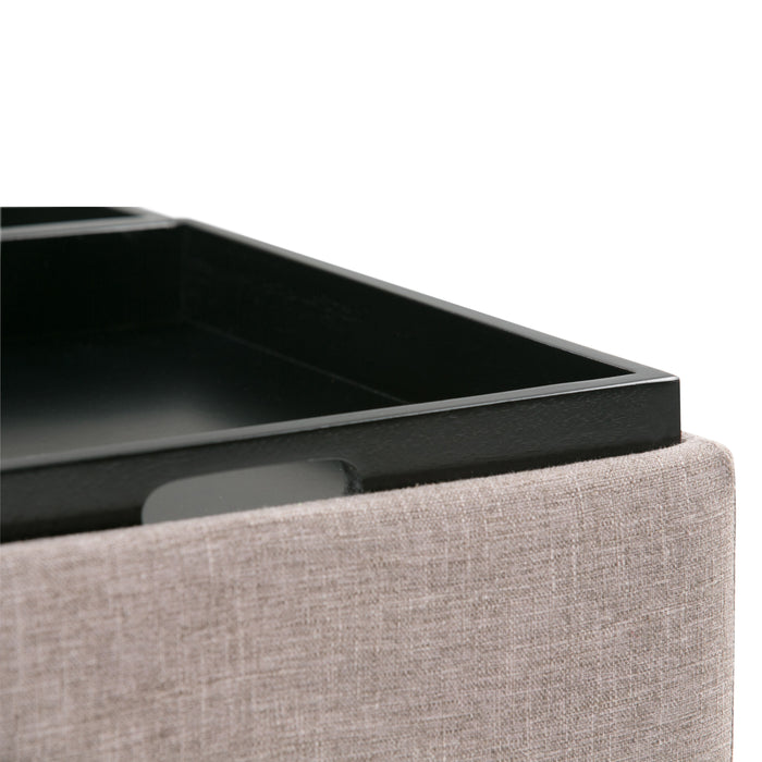 Avalon - Square Coffee Table Storage Ottoman