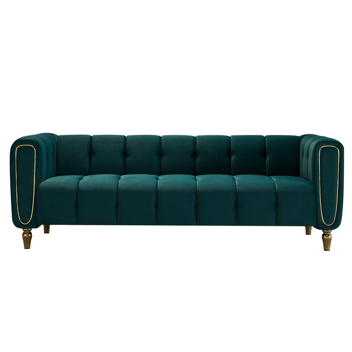 Modern Velvet Sofa For Living Room