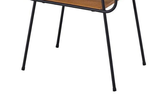 Kaseko - Accent Table With Display And Utility Function - Oak / Black