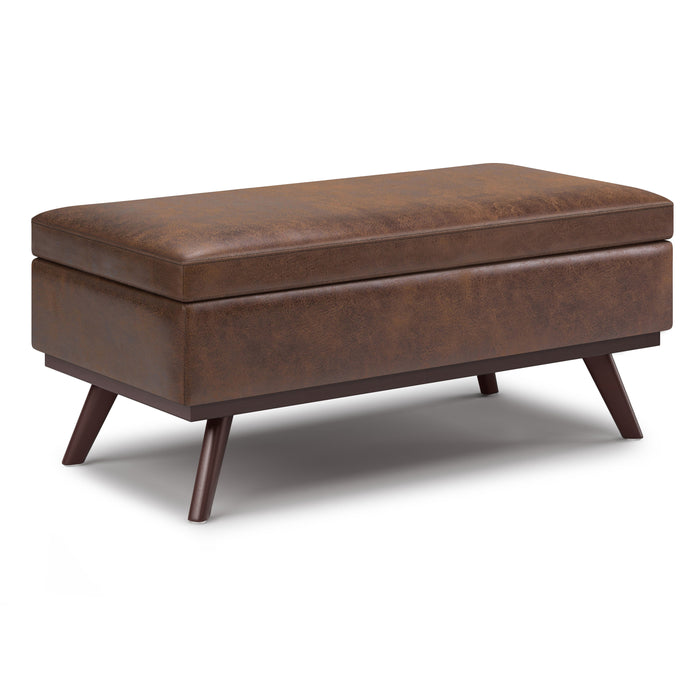 Owen - Lift Top Large Coffee Table Storage Ottoman