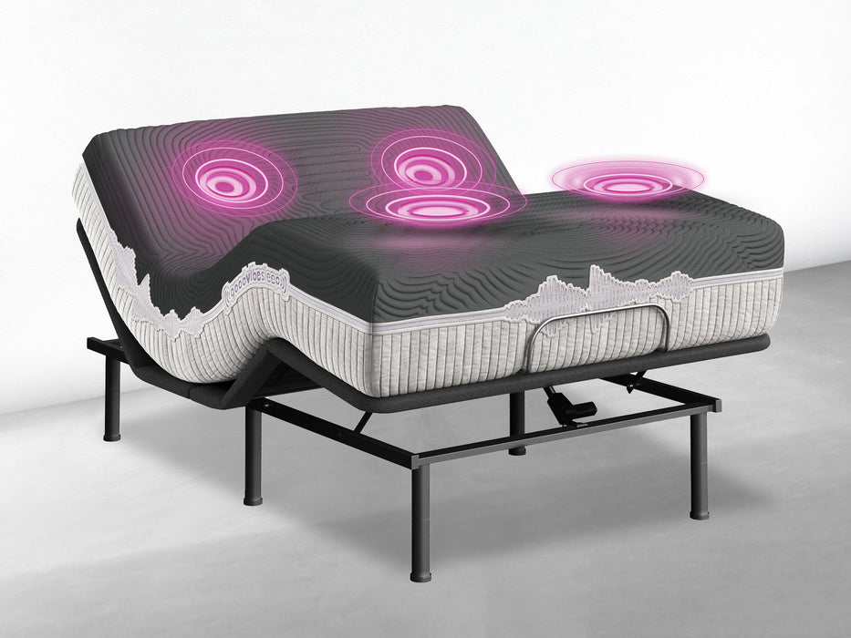 GoodVibeSleep - Calm Mattress And Adjustable Base Comfort Ensemble