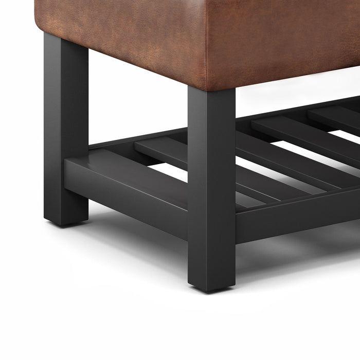 Cosmopolitan - Storage Ottoman Bench with Open Bottom