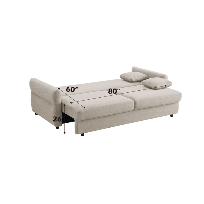 Haran - Pull Out Sleeper Sofa With Storage