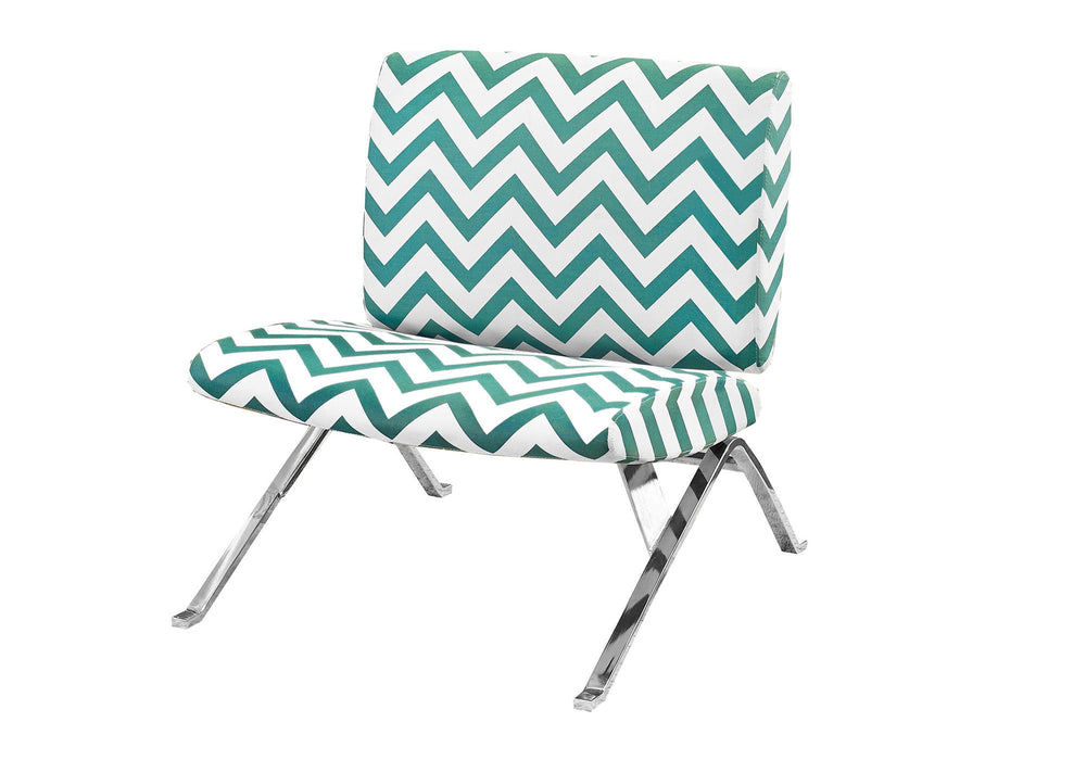 Accent Chair, Armless, Fabric, Living Room, Bedroom, Contemporary, Modern - Teal