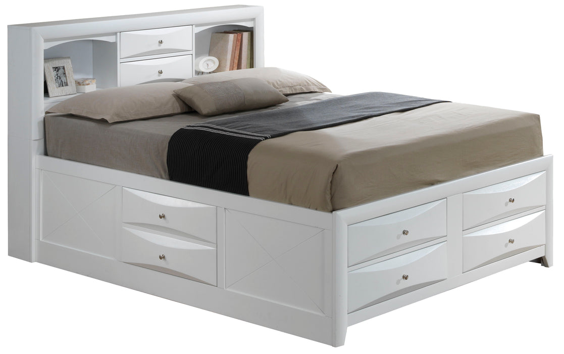 Marilla - Bookcase Storage Bed