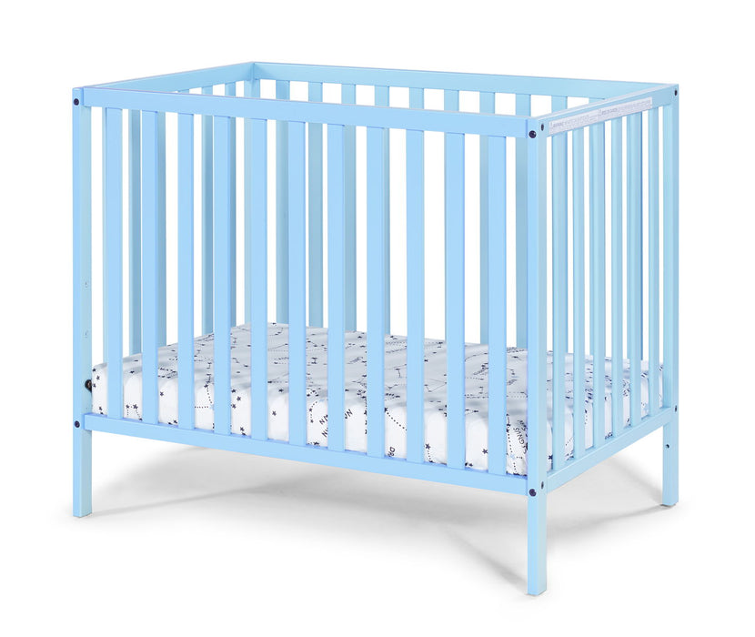 Palmer - 3-in-1 Convertible Mini Crib Baby With Mattress Pad