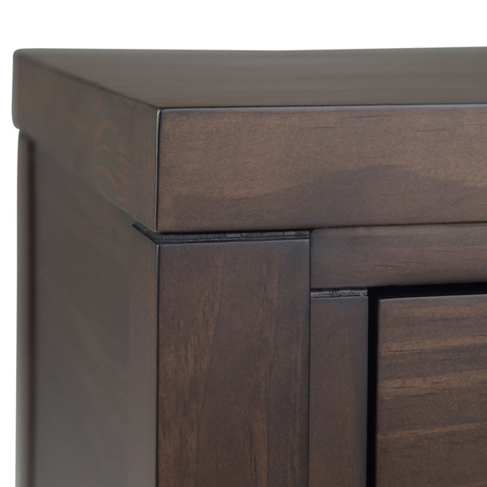 Hollander - Wide Console Table - Warm Walnut Brown