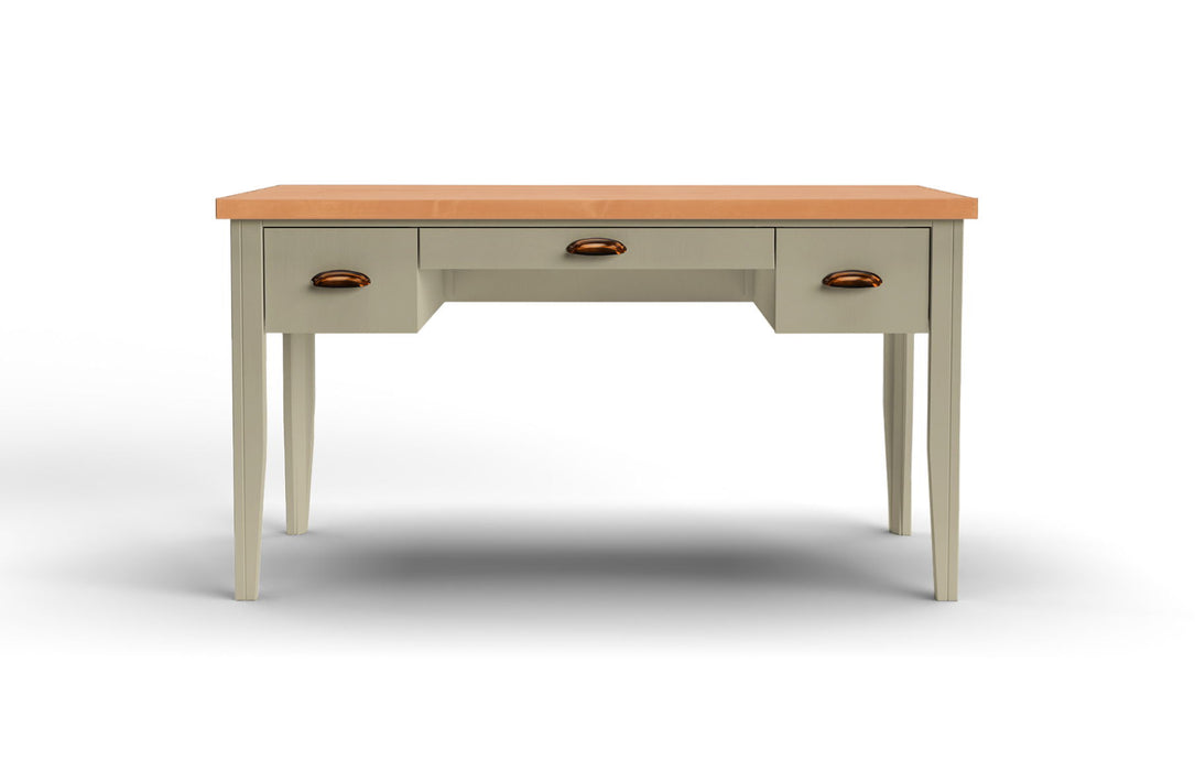 Vineyard - Writing Desk - Sage Green / Fruitwood