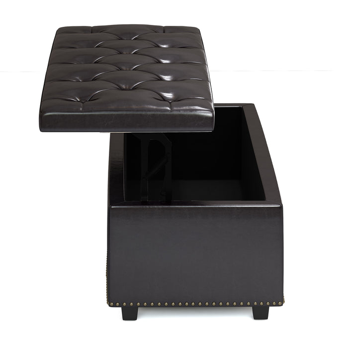 Hamilton - Lift Top Rectangular Storage Ottoman