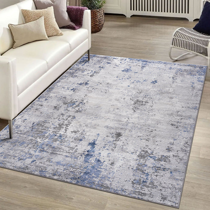 Marfi - Abstract Non-Shedding Living Room Bedroom Dining Home Office Stylish And Stain Resistant Area Rug