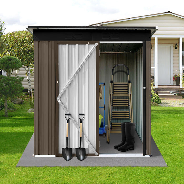 Garden Sheds 5FtX4Ft Outdoor Storage Sheds