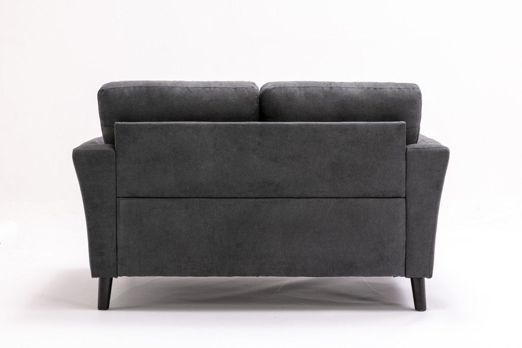 Damian - Woven Fabric Loveseat