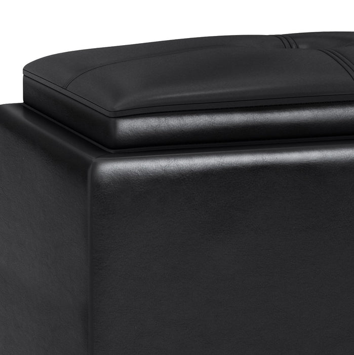 Avalon - 2 Tray Storage Ottoman