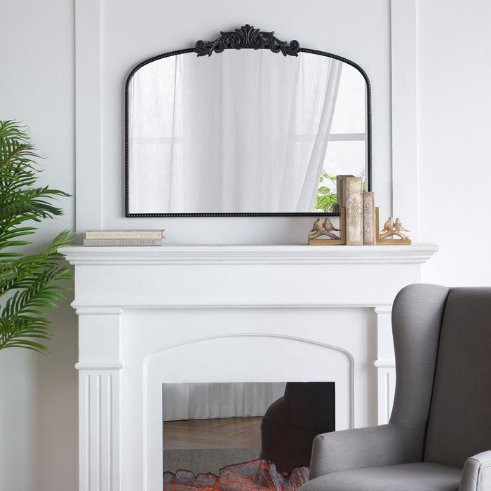 Classic Design Arch Mirror And Baroque Inspired Frame For Living Room Bathrrom Enterway Console