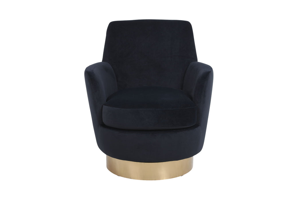 Swivel Barrel Chair, Swivel Accent Chairs Armchair For Living Room, Reading Chairs For Bedroom Comfy, Round Barrel Chairs With Gold Stainless Steel Base