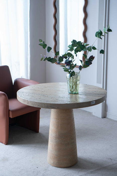 Round Dining Table With Pedestal Base