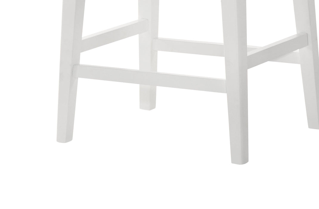 Sasha - 17" Counter Height Stool With Upholstered Seat