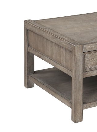 Bridgevine Home - Cypress Lane 50" Coffee Table - White Oak Finish