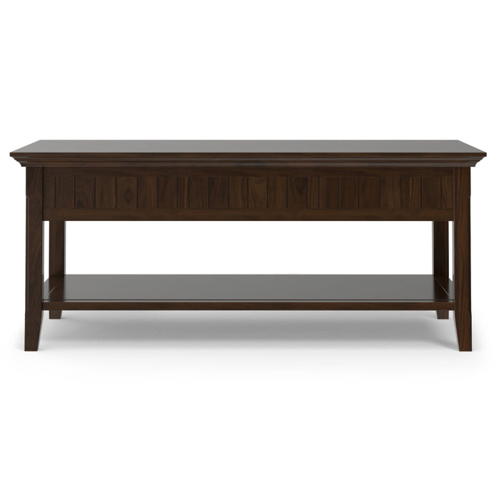 Acadian - Lift Top Coffee Table - Brunette Brown