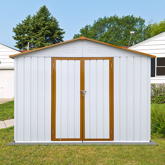 6Ftx8Ft Garden Sheds Outdoor Storage Sheds - Two Tone