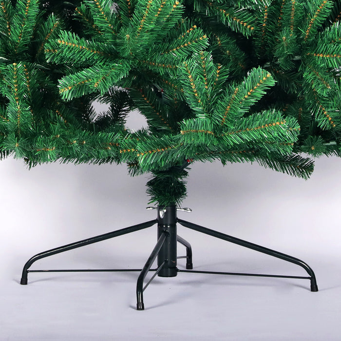 7.5ft Christmas Tree with Foldable Metal Stand - Green