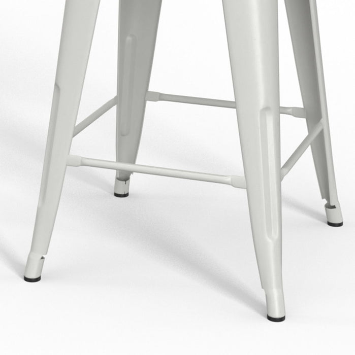 Rayne - 24" Metal / Wood Counter Height Stool