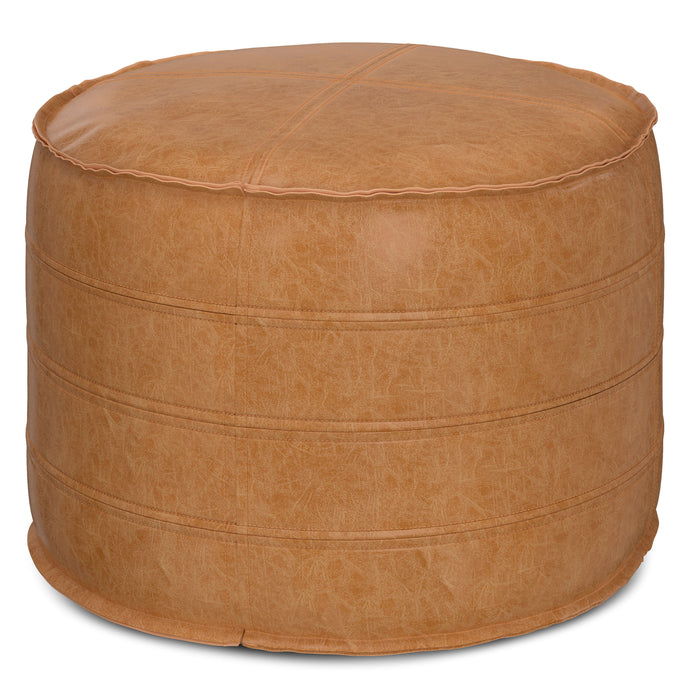 Brody - 20" Round Pouf=