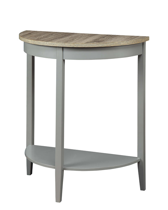 Justino - Console Table - Gray / Oak