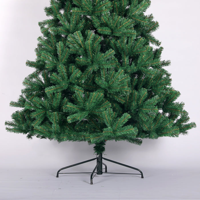 7.5ft Christmas Tree with Foldable Metal Stand - Green