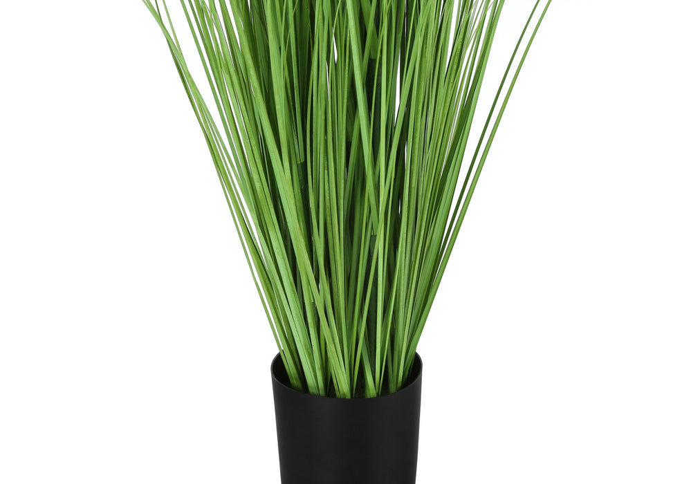 Artificial Plant, 47" Tall, Grass Tree, Indoor, Faux, Fake, Floor, Greenery, Potted, Real Touch, Decorative - Green / Black