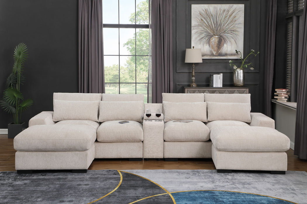 Nyeisha - Upholstered Sofa & Chaise