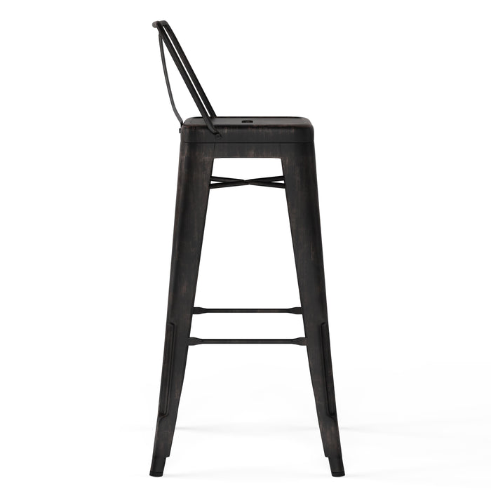 Rayne - 30" Metal Bar Stool