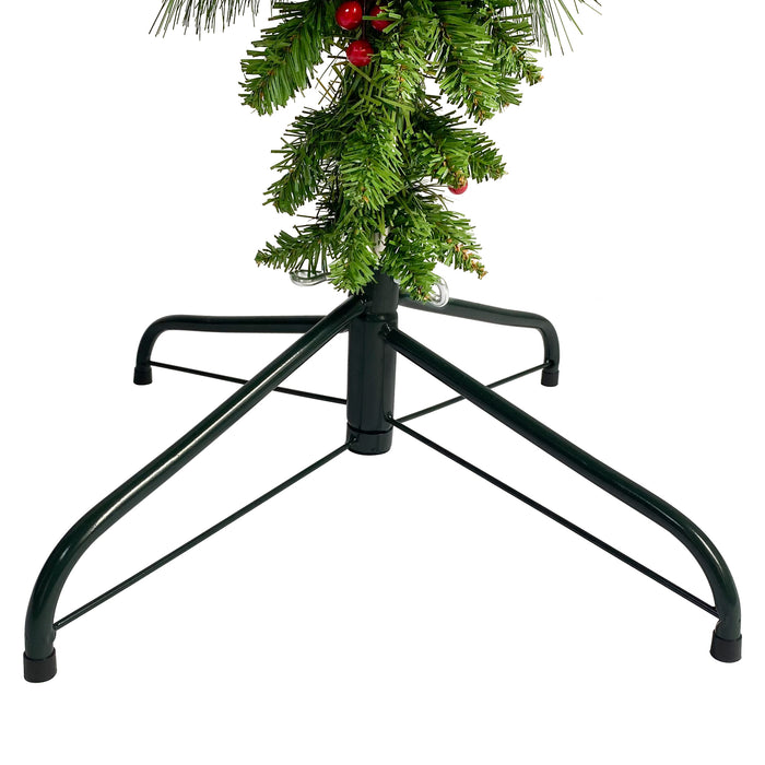 7.4 ft Upside Down Christmas Tree - Green