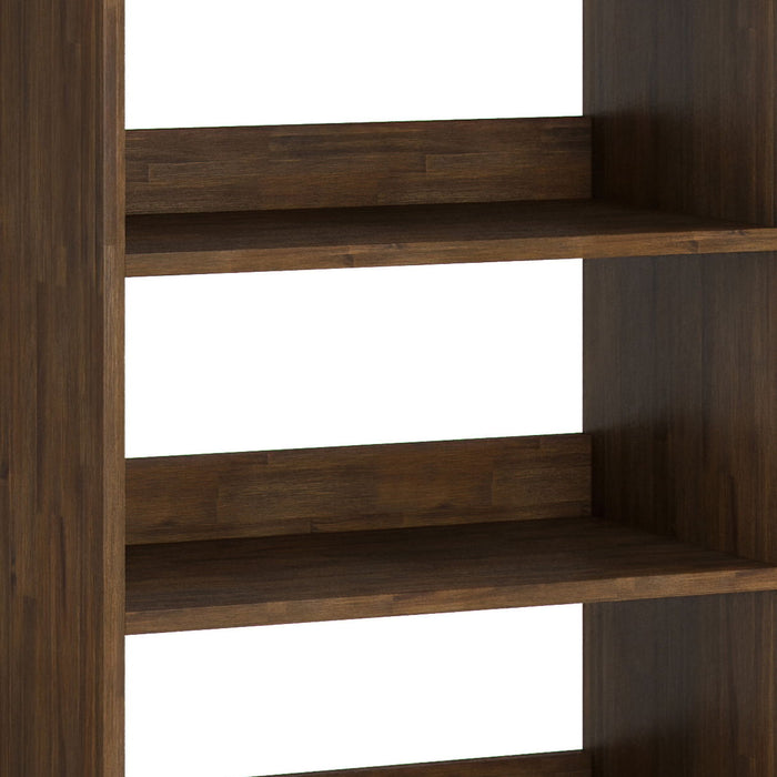 Chase - Tall Bookcase - Rustic Natural Aged Brown