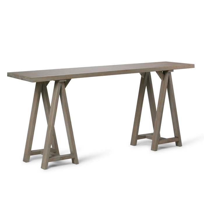 Sawhorse - Wide Console Sofa Table