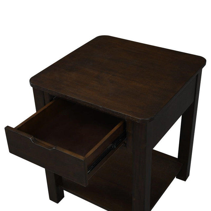 Flora - End Table With Drawer