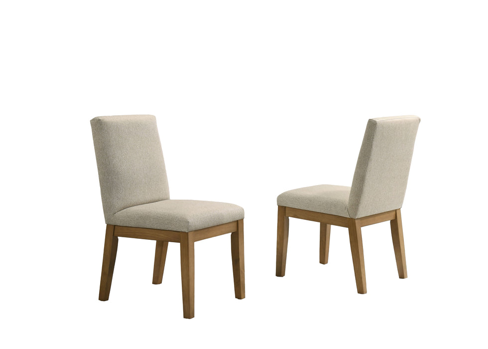 Jasper - Contemporary Fabric 19" Dining Chair (Set of 2)