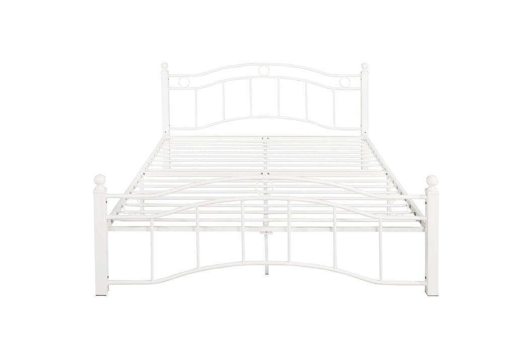 Metal Bed Frame With Headboard And Footboard