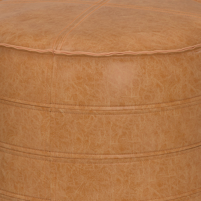 Brody - 20" Round Pouf=