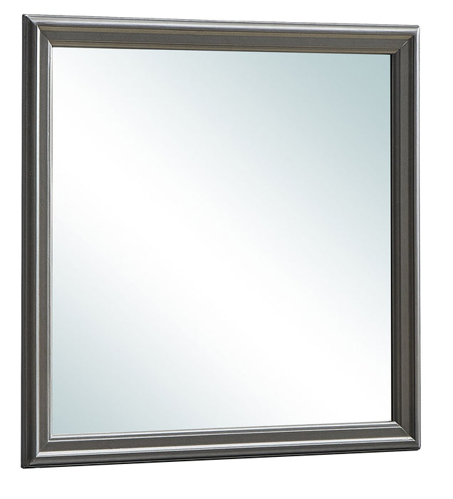 Lorana - G6502-M Mirror - Metalic Black