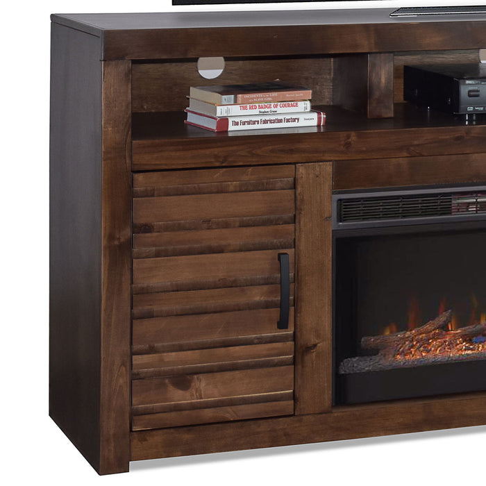 Sausalito - Electric Fireplace TV Stand Console For TVs Up To 95" - Whiskey