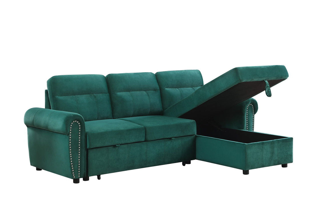 Ashton - Reversible Sleeper Sectional Sofa Chaise