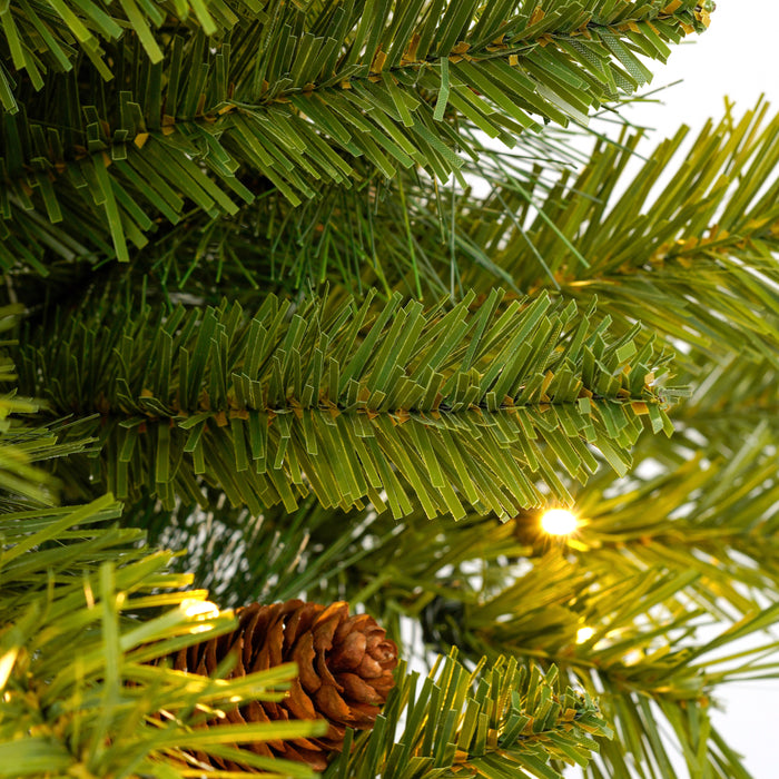 2 3FT Christmas Tree with LED Lights - Green